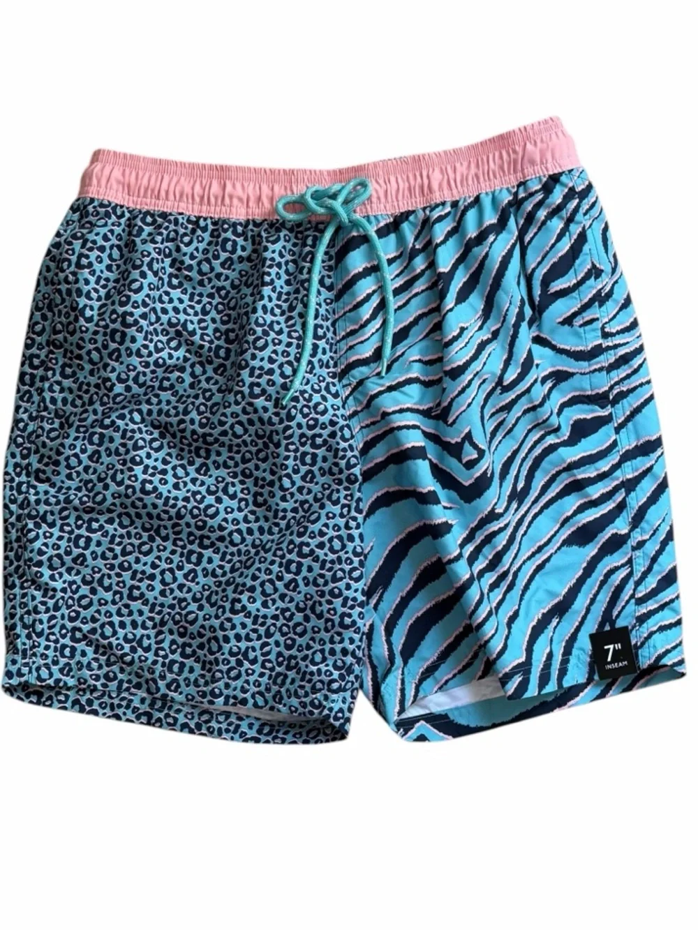 NWT M, L No Boundaries Pool Party Swim Trunks Men’s Graphic Print Board Shorts